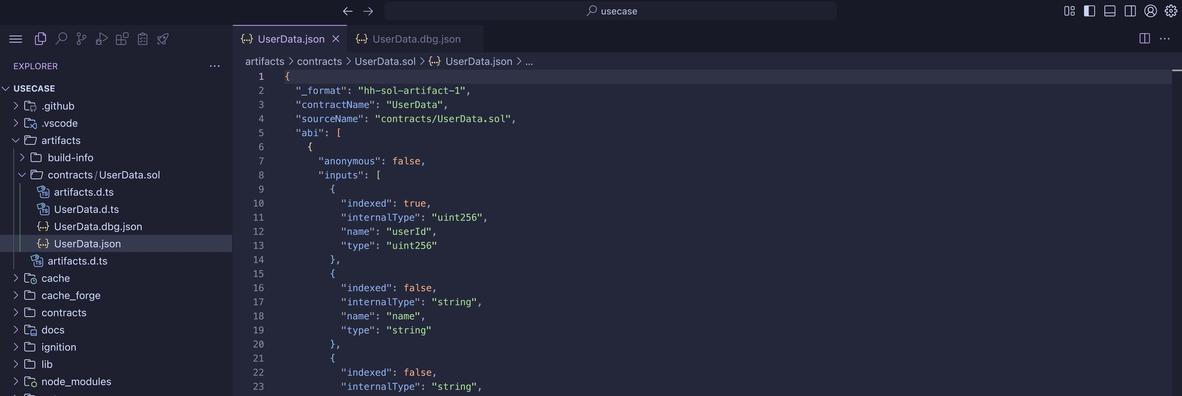 ABI JSON