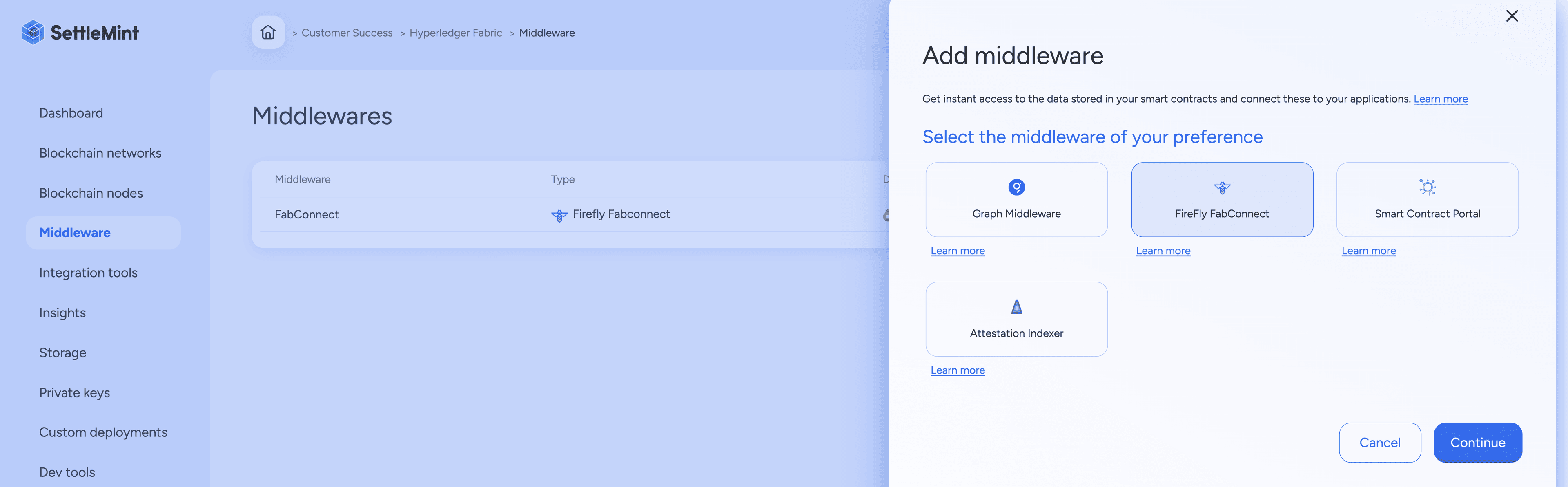 Add FabConnect