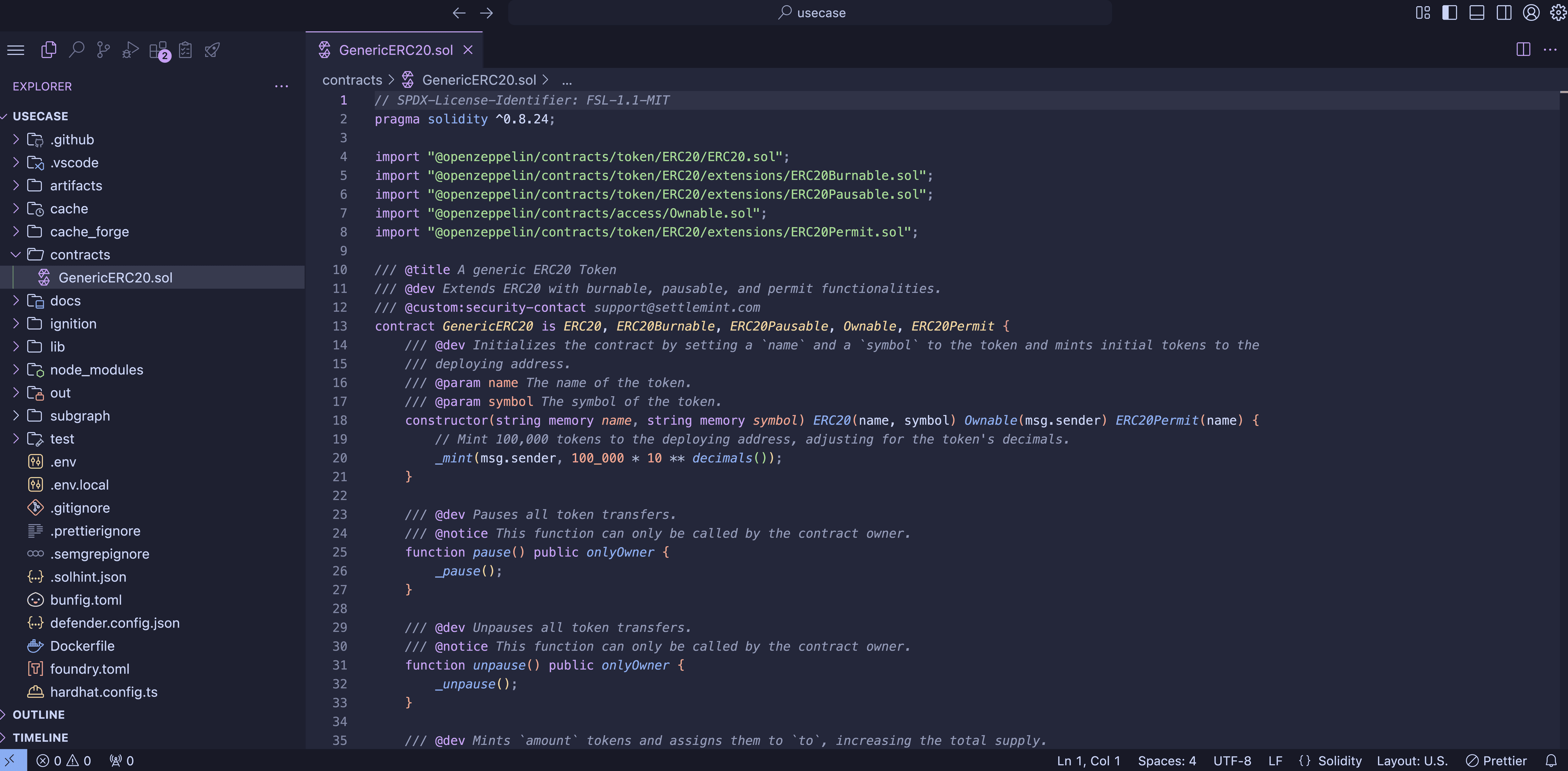 Smart Contract IDE