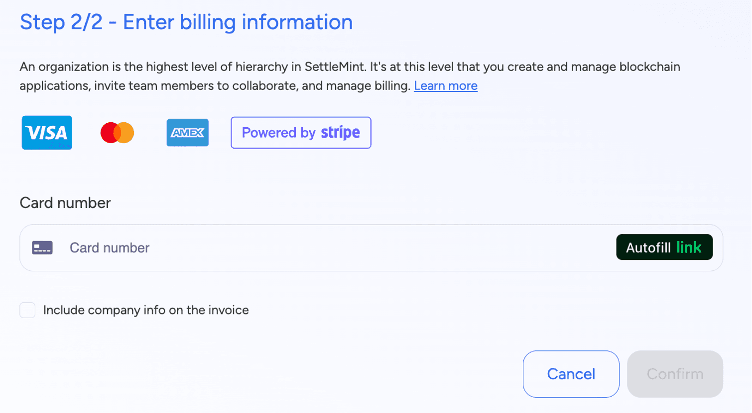 SettleMint Signup
