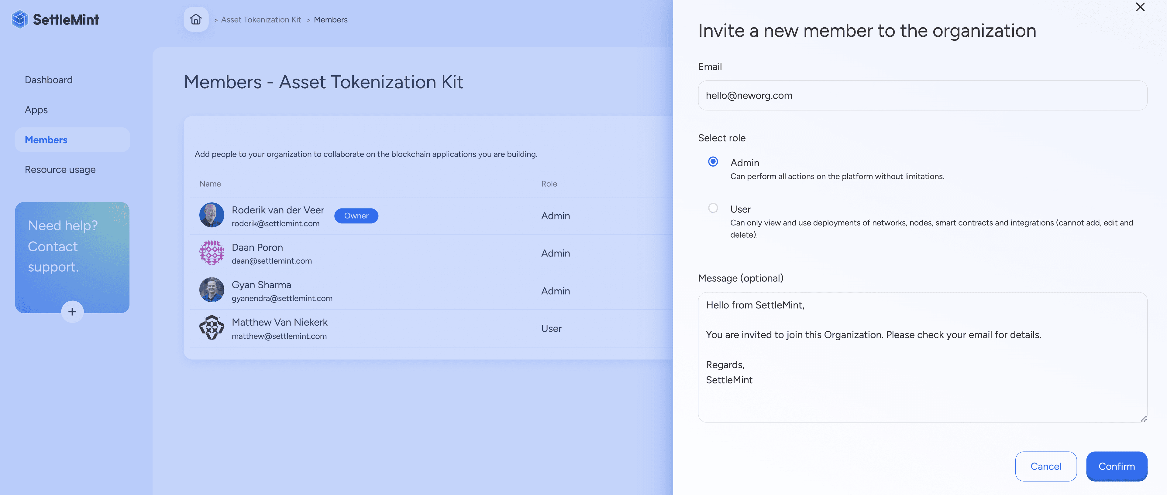 Invite Members