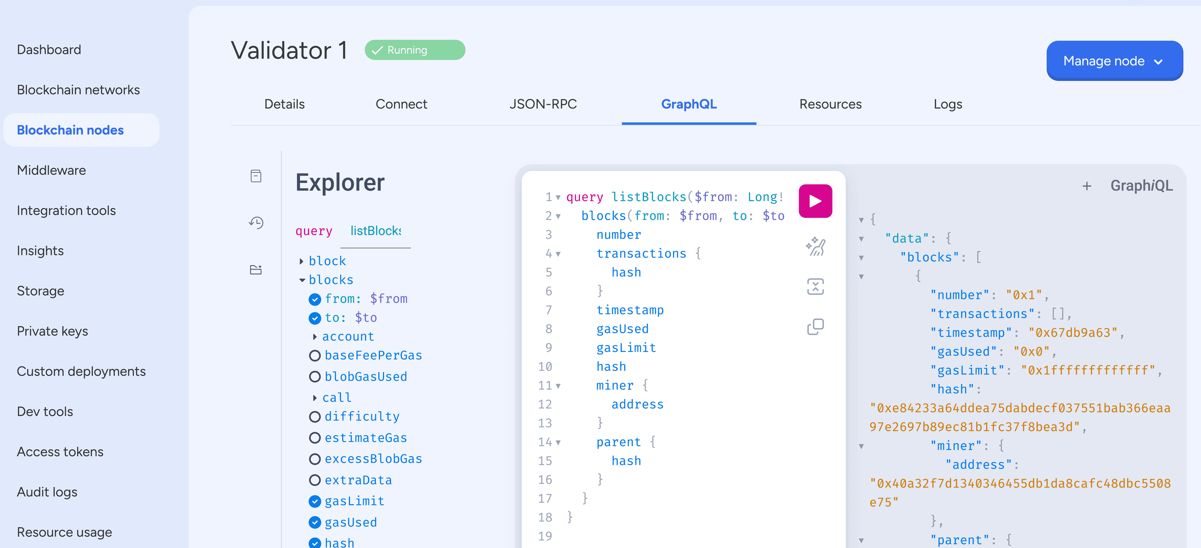 Node GraphQL