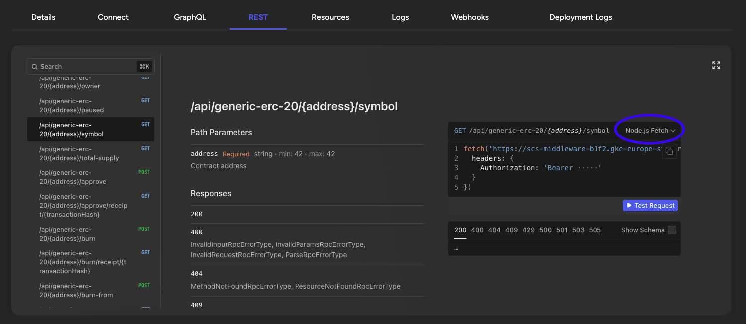 Enterprise REST API