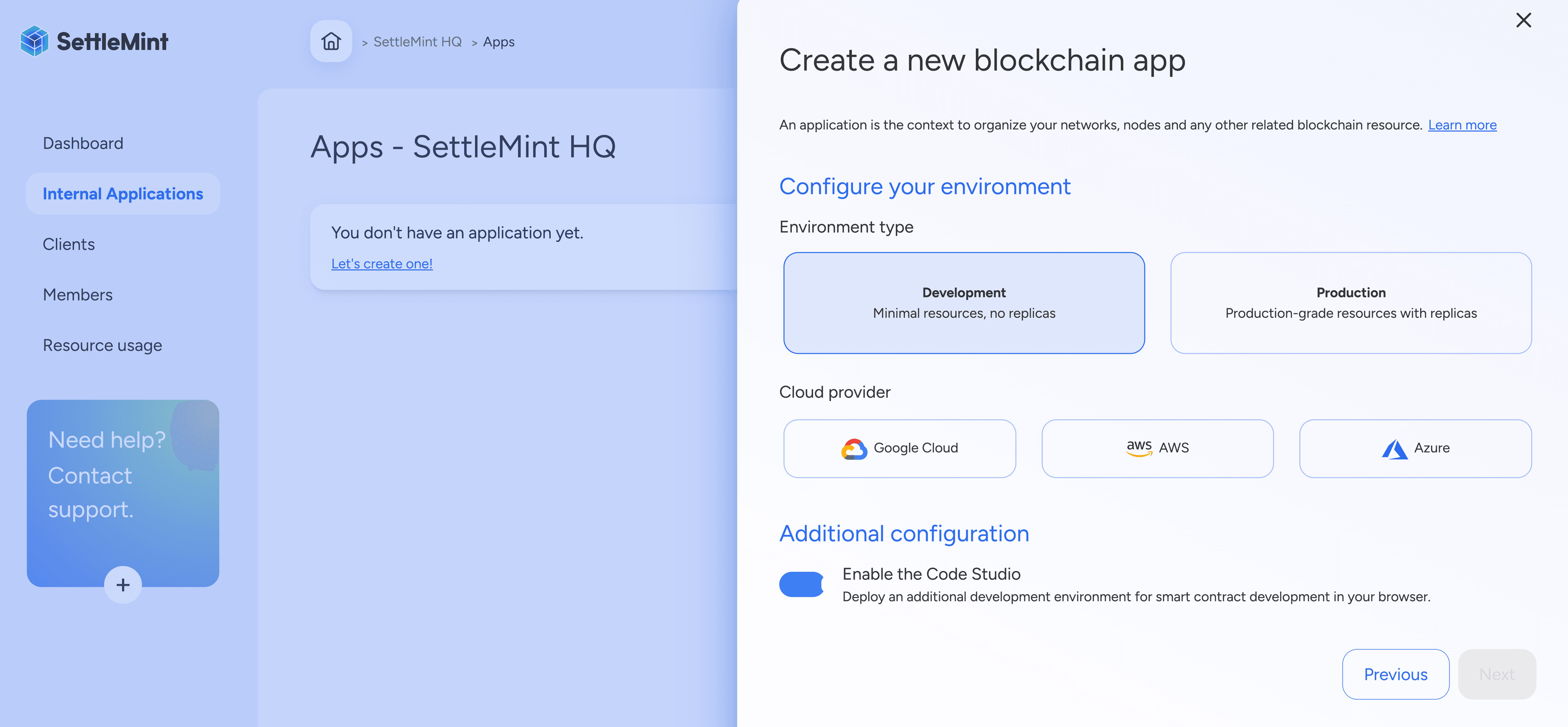 Select network and resources for asset tokenization