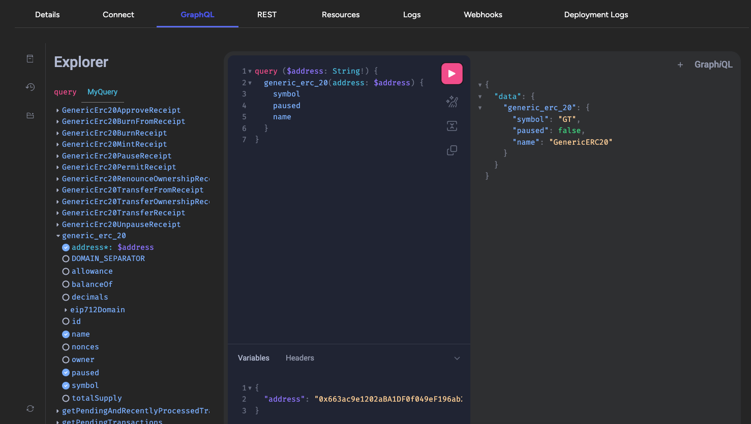 Enterprise GraphQL API