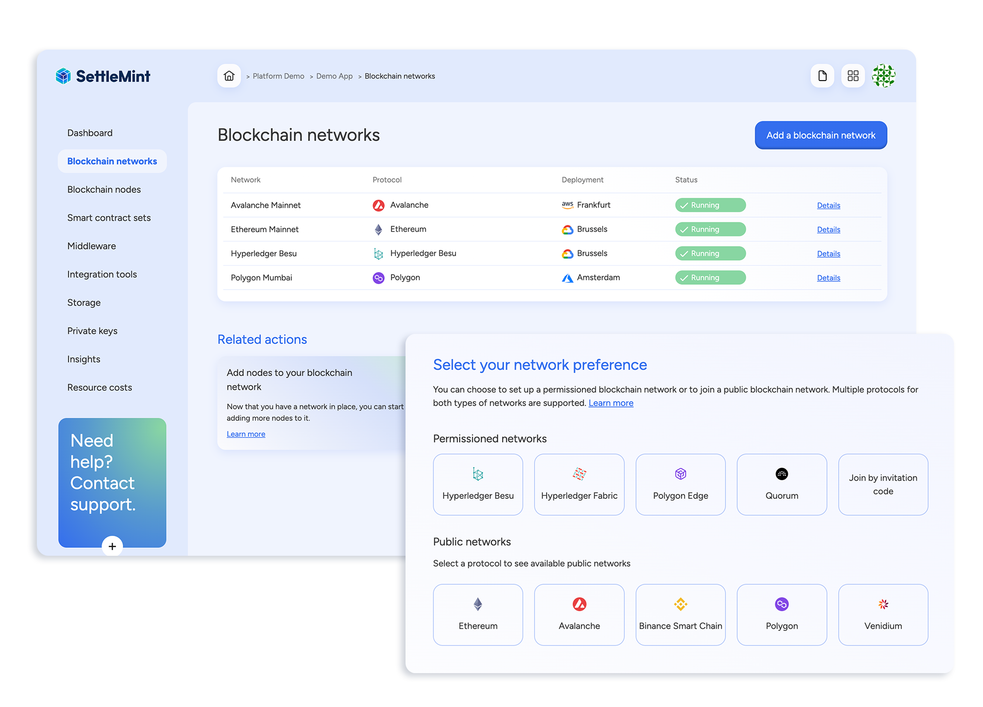 SettleMint Platform